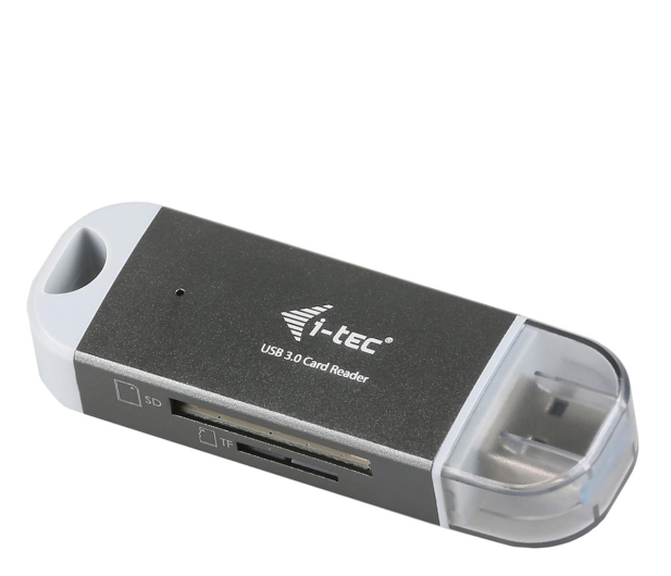 I-TEC USB 3.0 DUAL SD/SDHC/SDXC  Grey U3CRDUO-GR - 518533 - zdjęcie